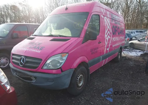 2012 Mercedes-Benz Sprinter 2500 High Roof from USA, damaged, VIN WD3PE8CB9C5613215